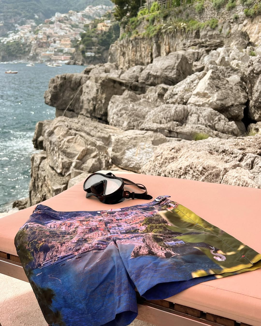 Orlebar Brown x Villa Treville Mid-Length Classic Fit Swim Shorts