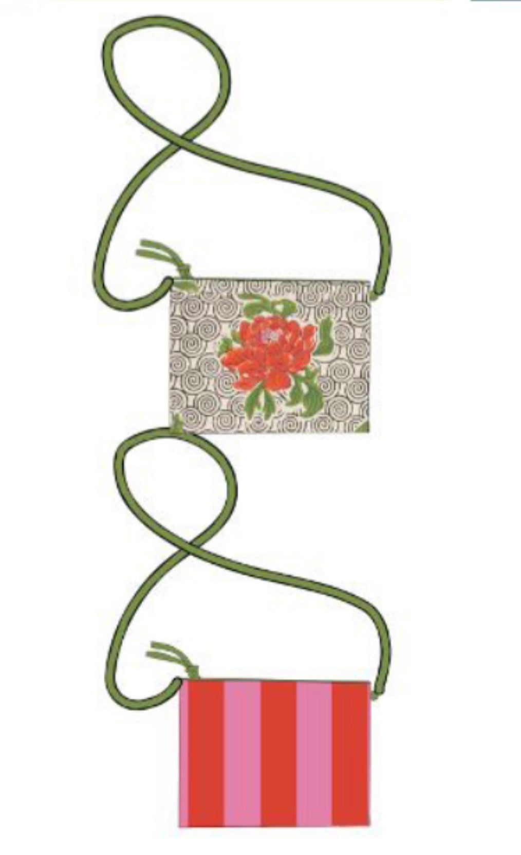 Pochette Canvas Nureyev - Camelia Black
