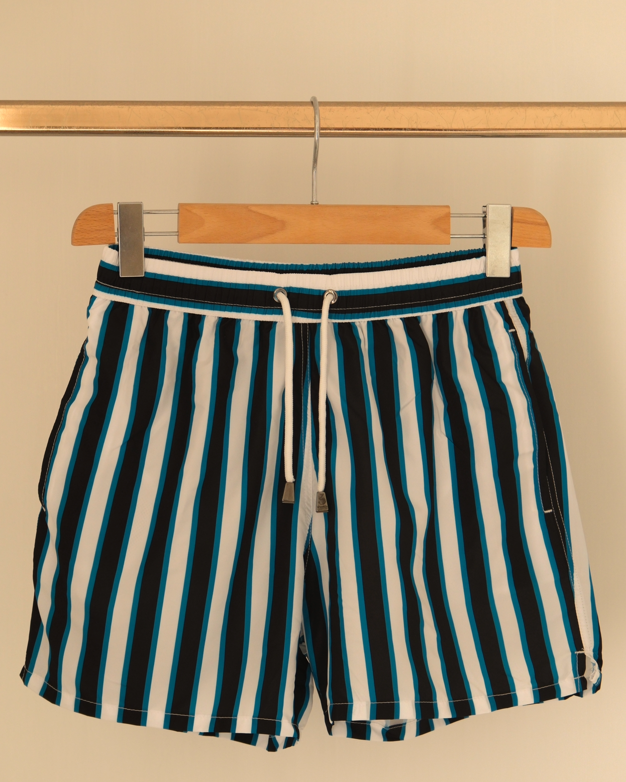 Striped Swim Shorts - Camiceria Sannino x Treville Positano