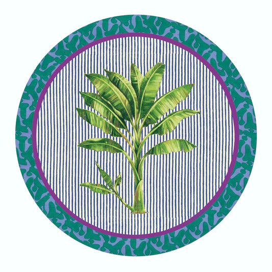 Lisa Corti Placemat Turquoise