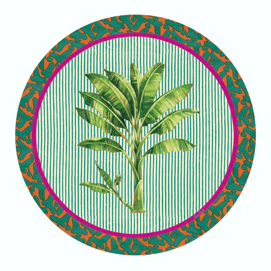 Lisa Corti Placemat Green Orange