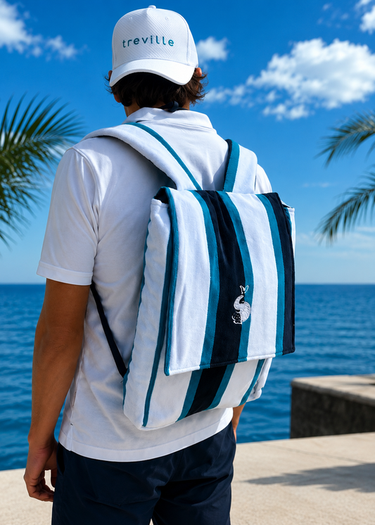 Treville Striped Backpack