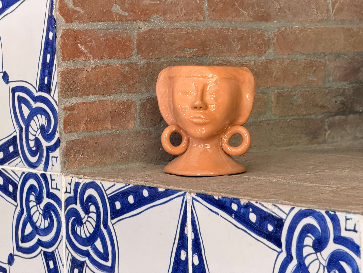 Testolina in Ceramica Rosalinda Acampora x Treville Positano