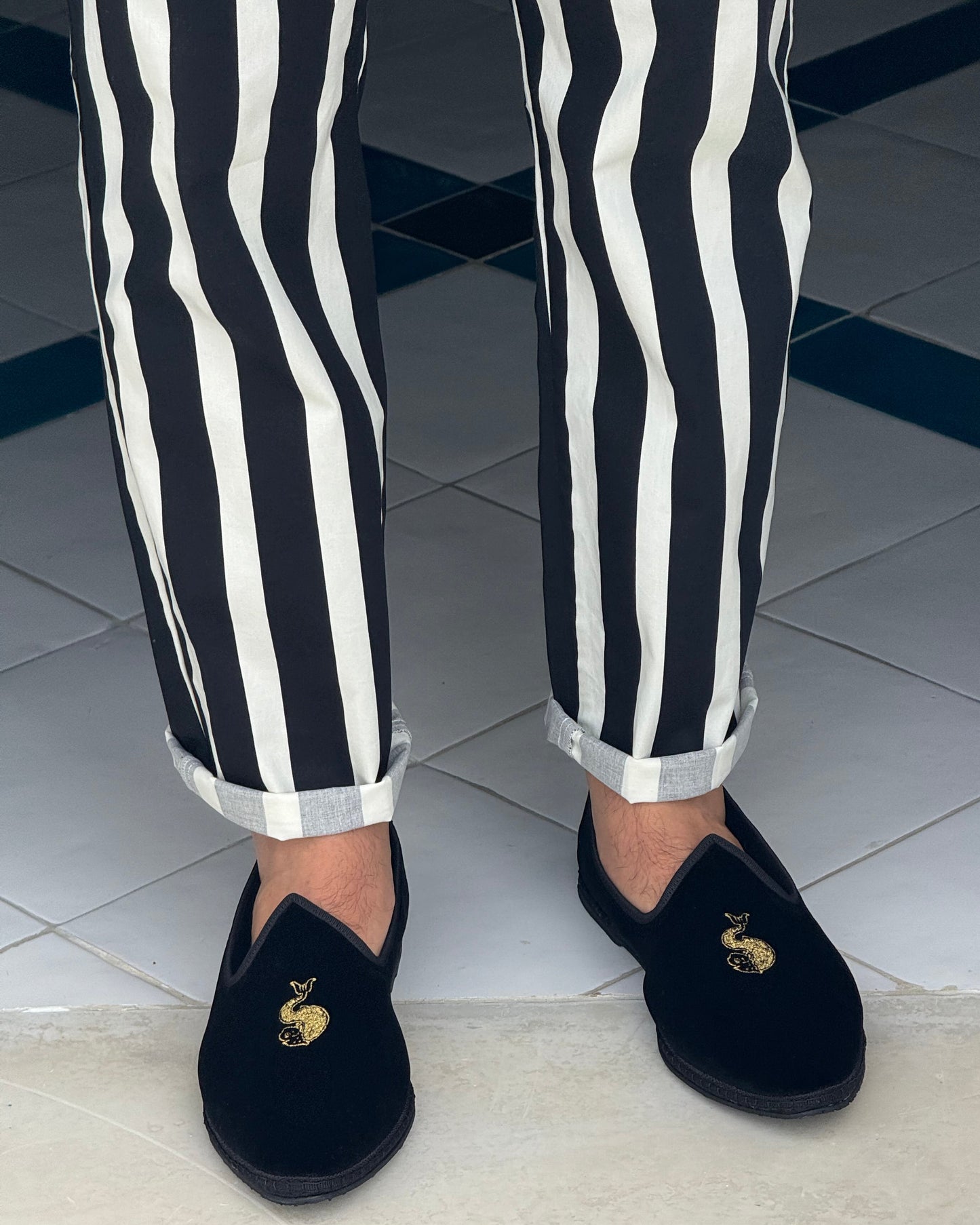 Striped Trousers - Ferrante Sartoriale x Villa Treville