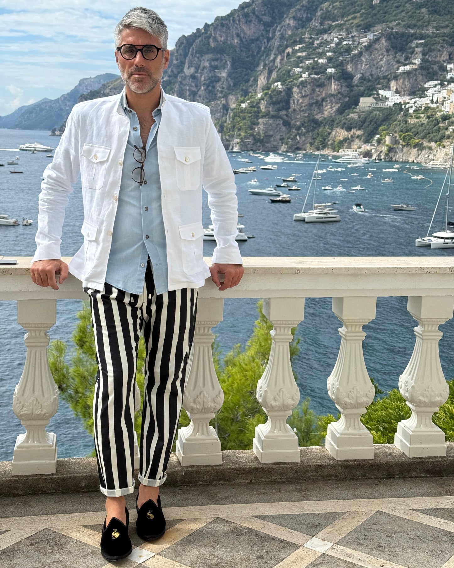 Striped Trousers - Ferrante Sartoriale x Villa Treville