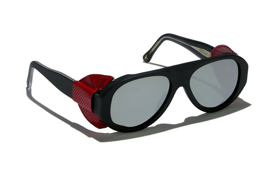 L.G.R Sand Flap Black Matte Red