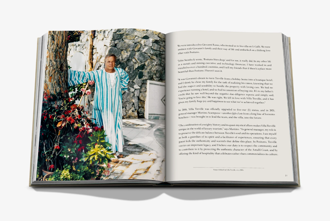VILLA TREVILLE POSITANO Assouline Book